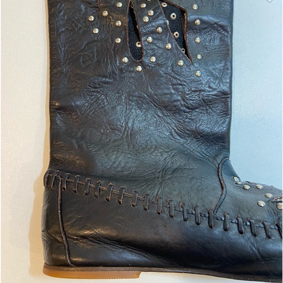 Authentic Cher Owned Italian Leather Boots Custom Cert Authenticity OfferWelcome - Picture 6 of 14